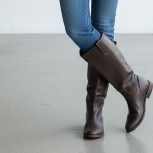 Frye Black Riding Boots Size 7